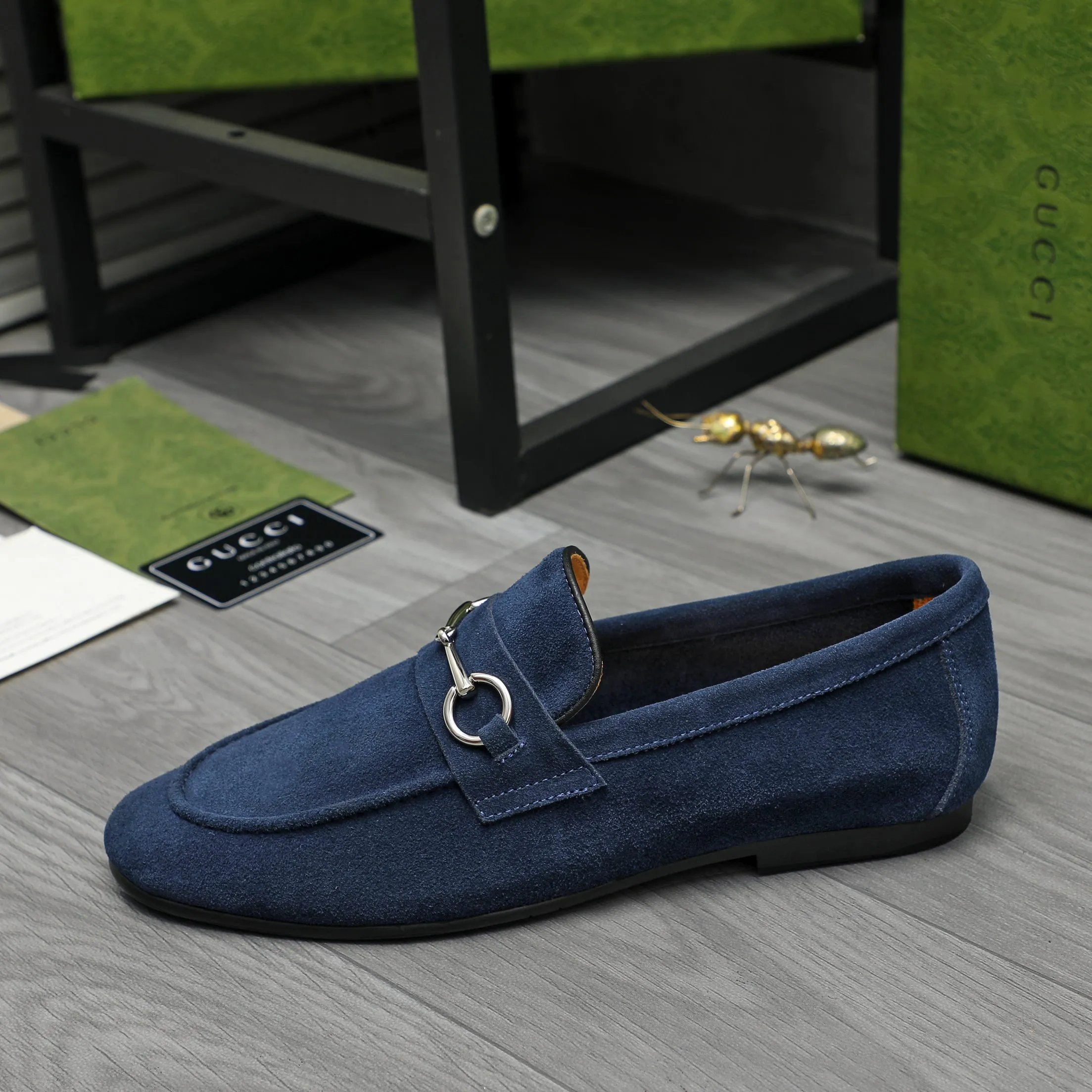 Men's shoes 💰p400 Product trademark: GUCCI "Gucci" business casual leather shoes Regular size: 38-46 (38.45.46 custom-made, non-returnable) Product materials: Selected suede cowhide upper, cowhide lining, original rubber outsole